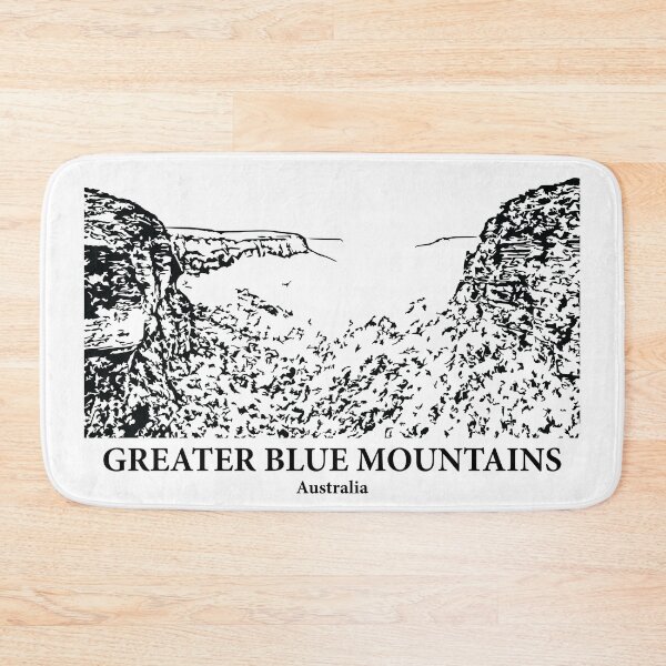 Item preview, Greater Blue Mountains Area - Australia designed and sold by Lakeric Cityscapes.