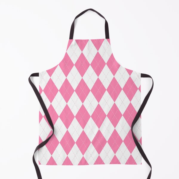 Item preview, Pink & White Argyle Plaid Pattern designed and sold by newburyboutique.