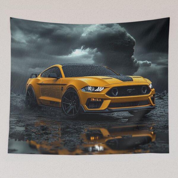 Item preview, Horror Art Mustang designed and sold by TombGear.