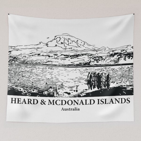 Item preview, Heard and McDonald Islands - Australia designed and sold by Lakeric Cityscapes.