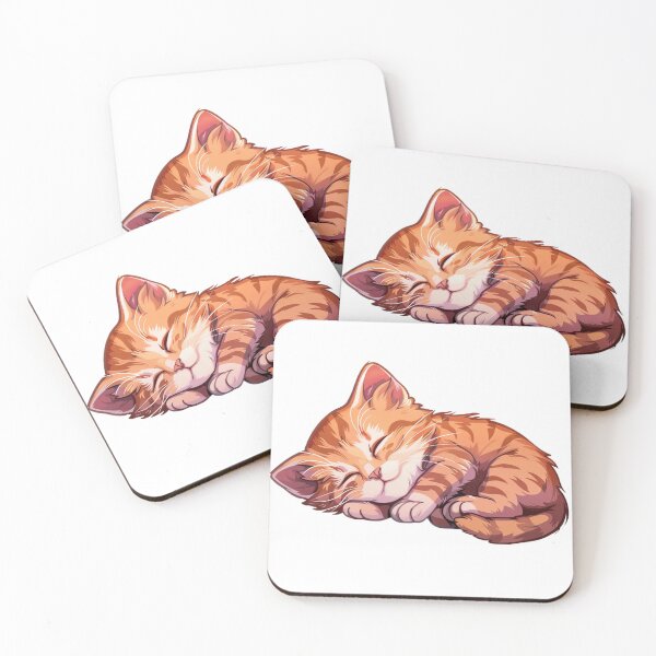 Item preview, Cute cartoon kitten designed and sold by Stickermagician.