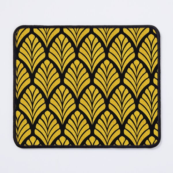 Item preview, "Tangiers" Luxurious Black and Golden Art Deco Pattern designed and sold by DEC02.