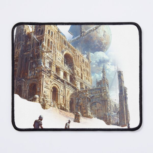 Item preview, Martian Ruins Under a Celestial Sky designed and sold by Growntor.