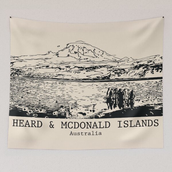 Item preview, Heard and McDonald Islands - Australia designed and sold by Lakeric Cityscapes.