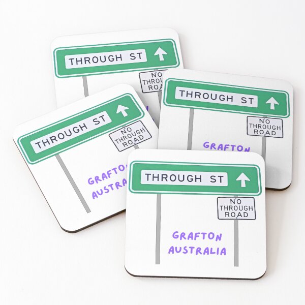 Item preview, Through St - no through road! Grafton, Australia designed and sold by CazDPhotos.