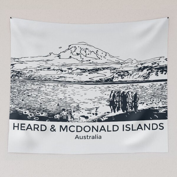 Item preview, Heard and McDonald Islands - Australia designed and sold by Lakeric Cityscapes.