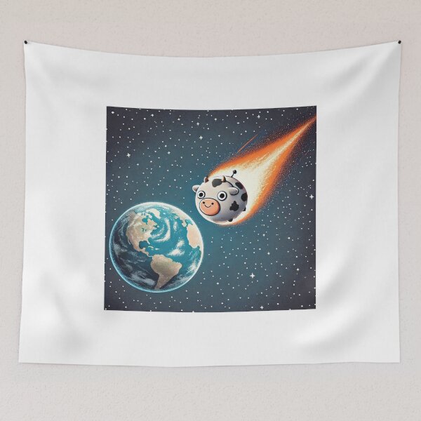 Item preview, Spherical Cow Meteor Destroys the Planet designed and sold by Thermopolium.