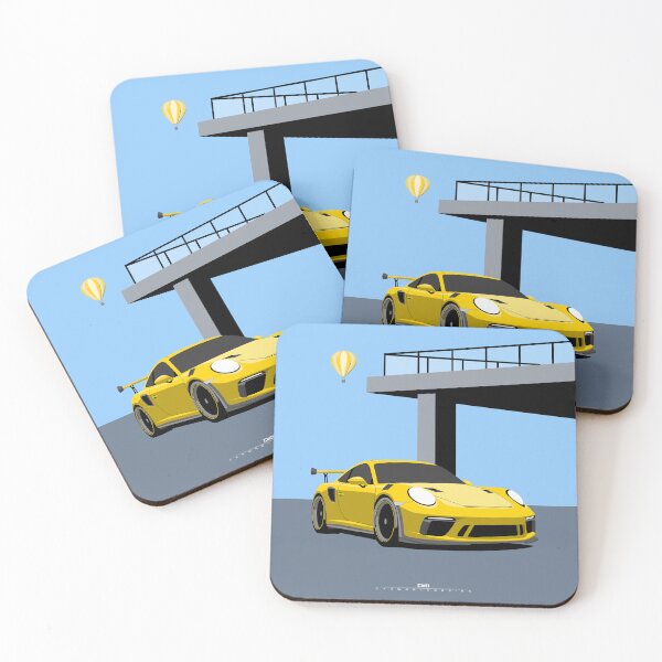 Item preview, 911 GT3 Yellow designed and sold by ElseWorldDesign.