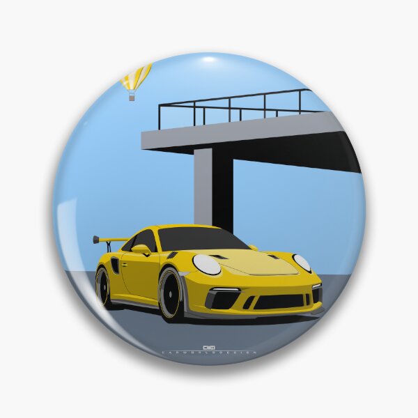 Item preview, 911 GT3 Yellow designed and sold by ElseWorldDesign.