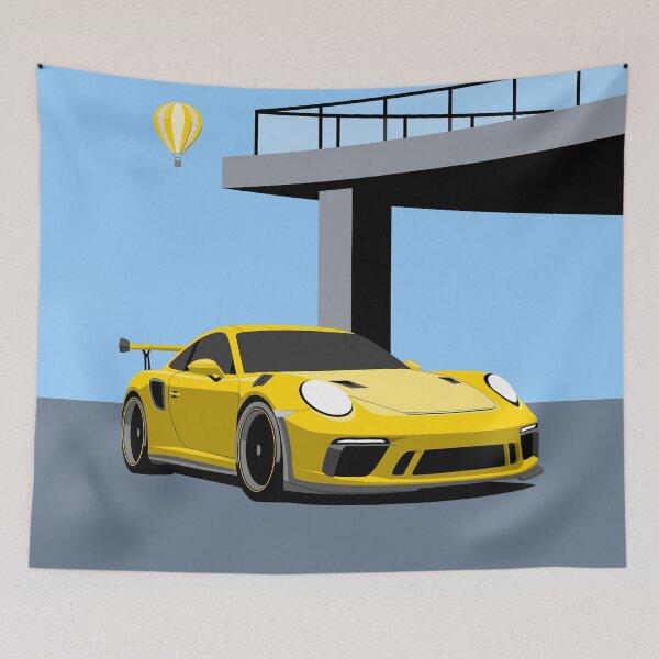 Item preview, 911 GT3 Yellow designed and sold by ElseWorldDesign.