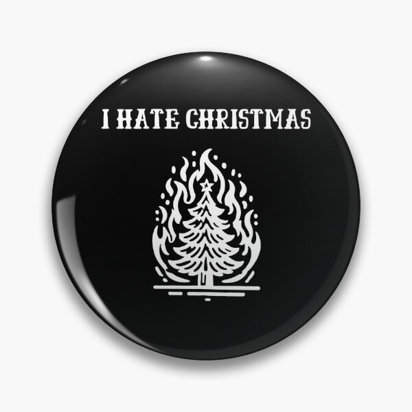 Artikelvorschau, Ich hasse Weihnachten - Brennender Weihnachtsbaum entworfen und verkauft von PHRASEandSTYLE.