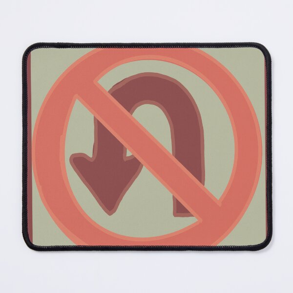 Item preview, No U Turn. designed and sold by HappyRandomArt.