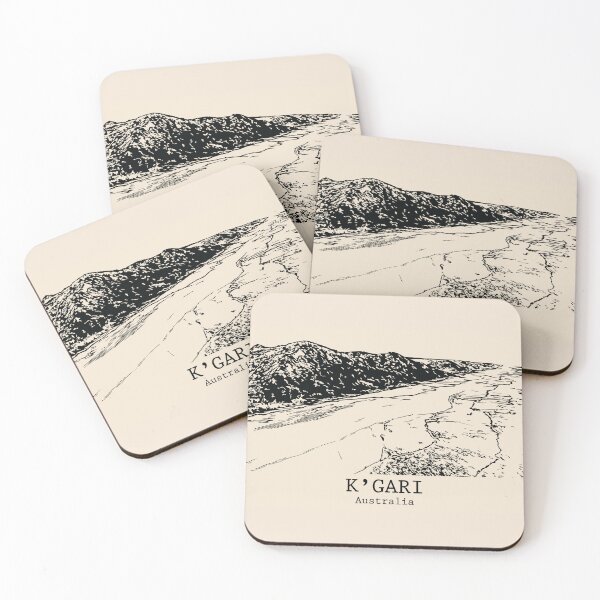 Item preview, K’gari (Fraser Island) - Australia designed and sold by Lakeric Cityscapes.