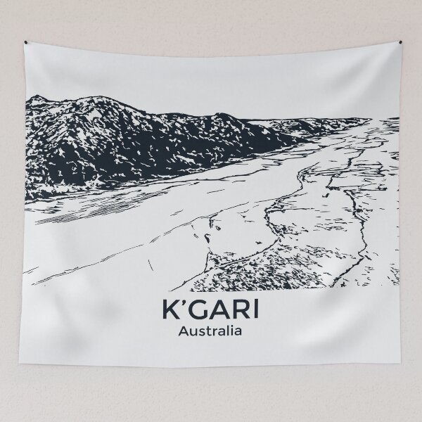 Item preview, K’gari (Fraser Island) - Australia designed and sold by Lakeric.