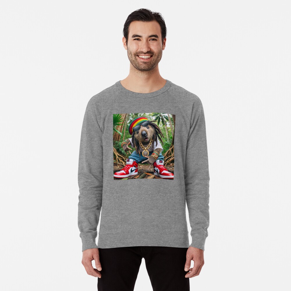 Vista previa del artículo con la obra «Sudadera ligera», diseñado y vendido por J7Simpson.