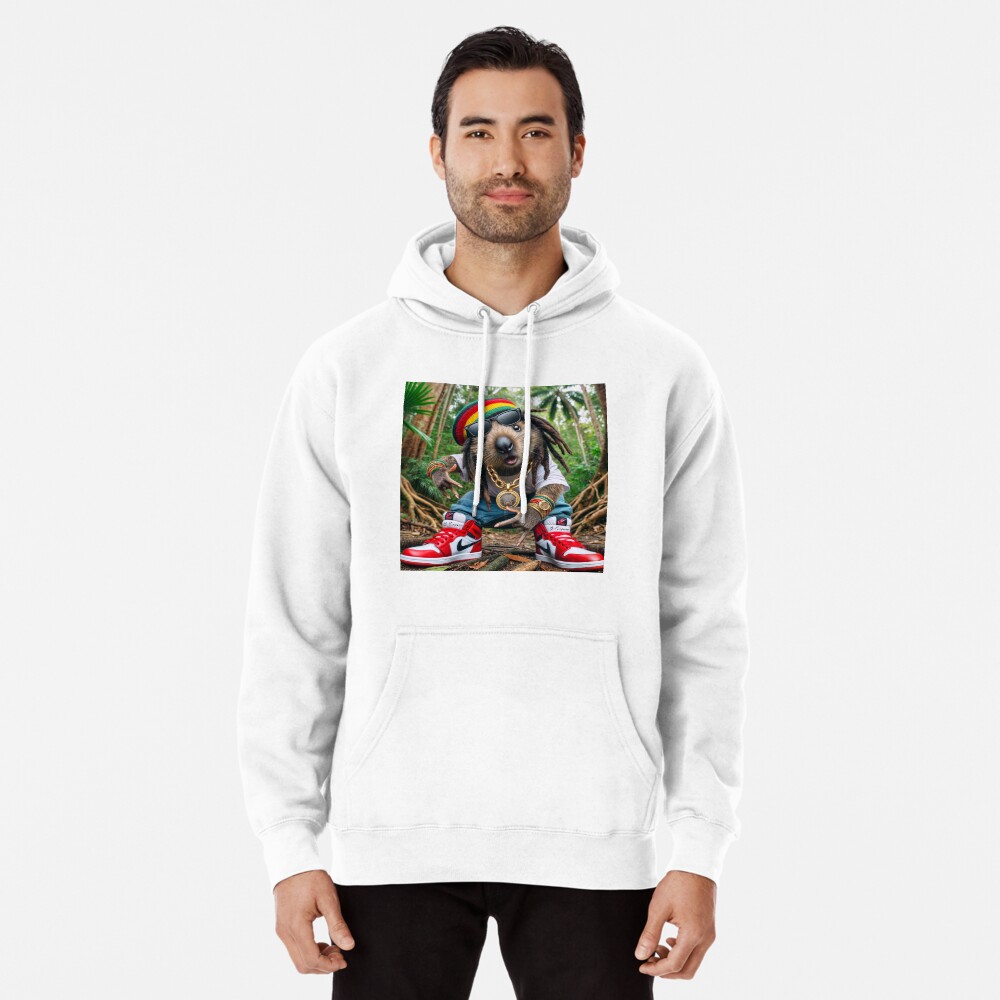 Vista previa del artículo con la obra «Sudadera con capucha», diseñado y vendido por J7Simpson.