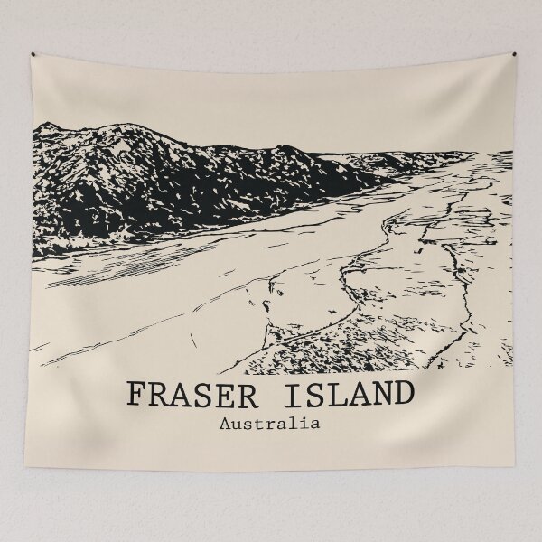 Item preview, Fraser Island (K’gari) - Australia designed and sold by Lakeric.