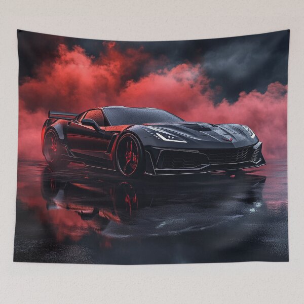 Item preview, Horror Art Corvette designed and sold by TombGear.