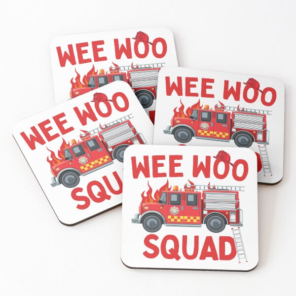 Item preview, Wee Woo Squad Funny Fire Fighter Lover designed and sold by thebest-2studio.