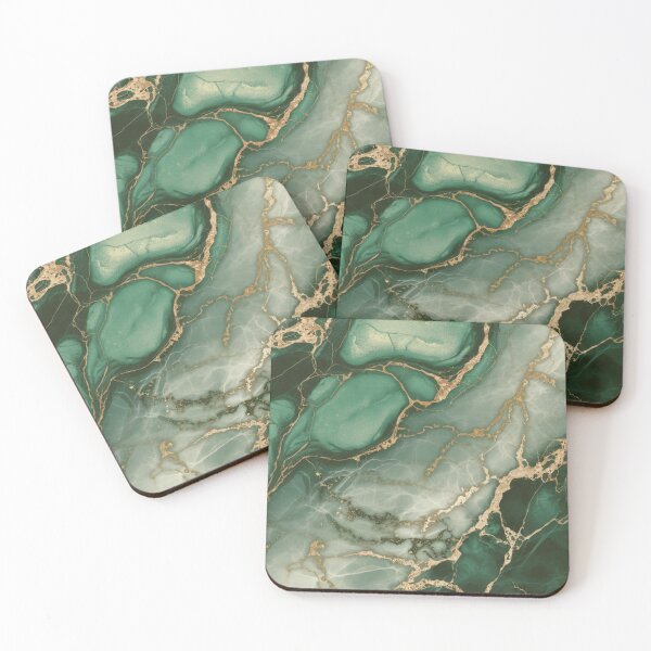 Aperçu de l'œuvre Marbre de jade mystique avec de luxueuses veines d'or créée et vendue par Lelum senadeera.