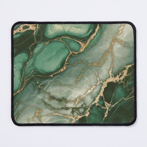 Item preview, Mystic Jade Marble with Luxurious Gold Veins designed and sold by Lelum senadeera.