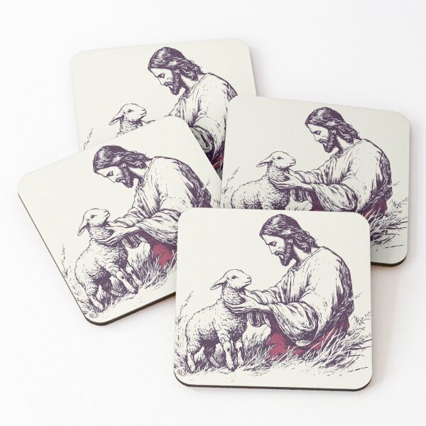 Item preview, Jesus Christ Saving The One Lamb designed and sold by SpendieSellers.