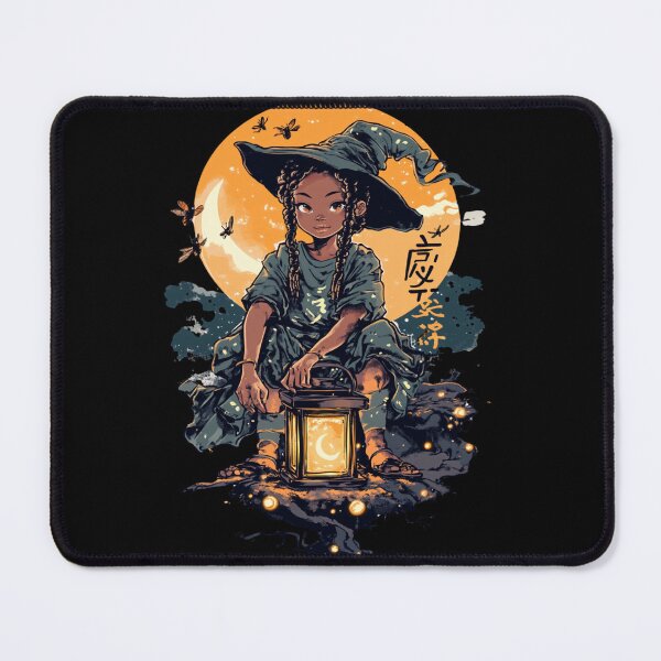 Item preview,  African American Cute Chibi Witch designed and sold by PrintsByFrank.