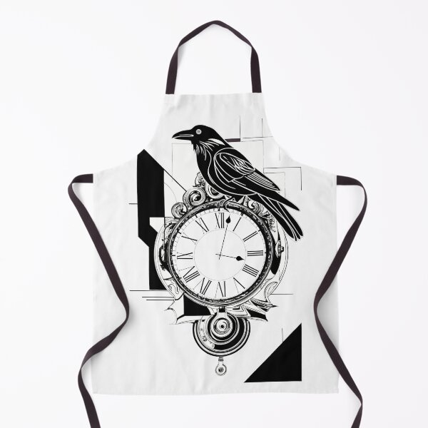 Item preview, Crow Clock  designed and sold by Robertworkshop.