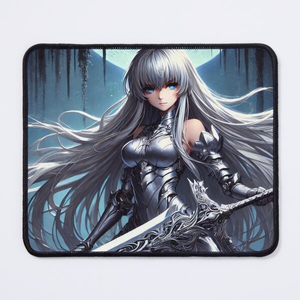 Item preview, Silver Haired Anime Warrior Princess designed and sold by Jennifer McBride.