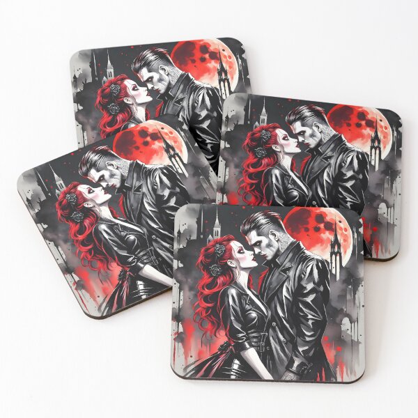 Item preview, Vampire Couple designed and sold by GothicRubette.
