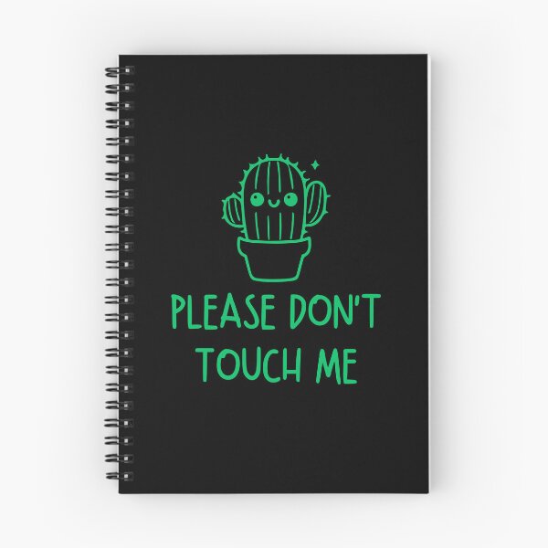 Item preview, Please Don't Touch Me - cute cactus designed and sold by PHRASEandSTYLE.