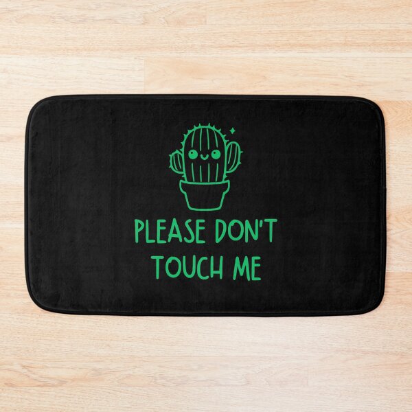 Item preview, Please Don't Touch Me - cute cactus designed and sold by PHRASEandSTYLE.