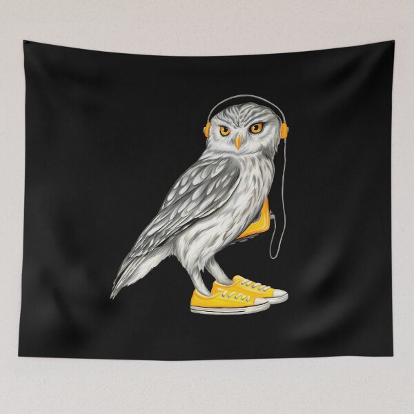 Item preview, Owl Wearing Sneaker Shoes designed and sold by rbc-wrights.