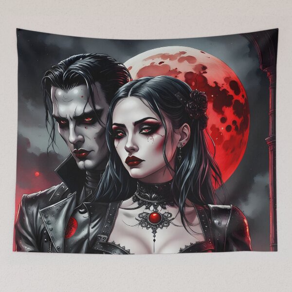Item preview,  Vampire Couple designed and sold by GothicRubette.