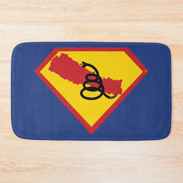 Item preview, NEPAL - Freedom Is The Superpower - Modern Gadsden Snake Flag - Dont Tread On Me SUPERHERO design designed and sold by pelagio.
