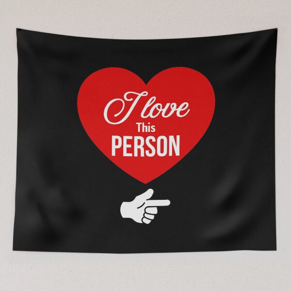 Item preview, I love this Person - right hand designed and sold by PHRASEandSTYLE.