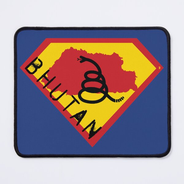 Item preview, BHUTAN Spell Out - Freedom Is The Superpower - Modern Gadsden Snake Flag - Dont Tread On Me SUPERHERO design designed and sold by pelagio.