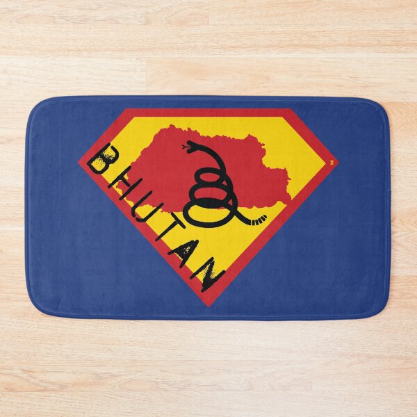 Item preview, BHUTAN Spell Out - Freedom Is The Superpower - Modern Gadsden Snake Flag - Dont Tread On Me SUPERHERO design designed and sold by pelagio.