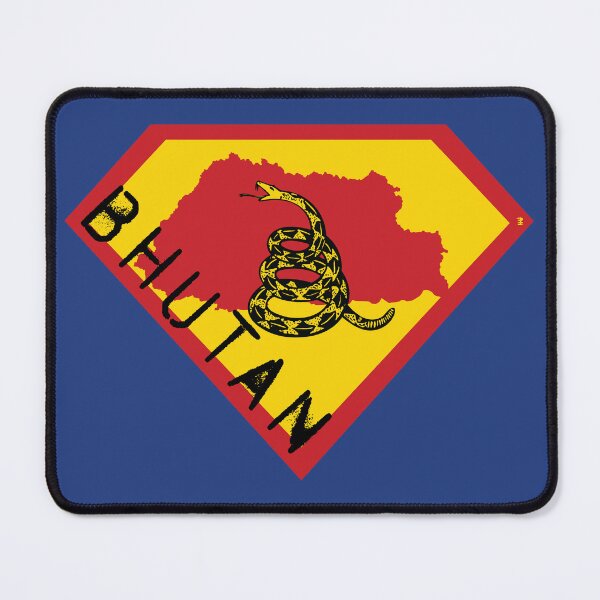 Item preview, BHUTAN Spell Out - Freedom Is The Superpower - Gadsden Snake Flag - Dont Tread On Me SUPERHERO design designed and sold by pelagio.