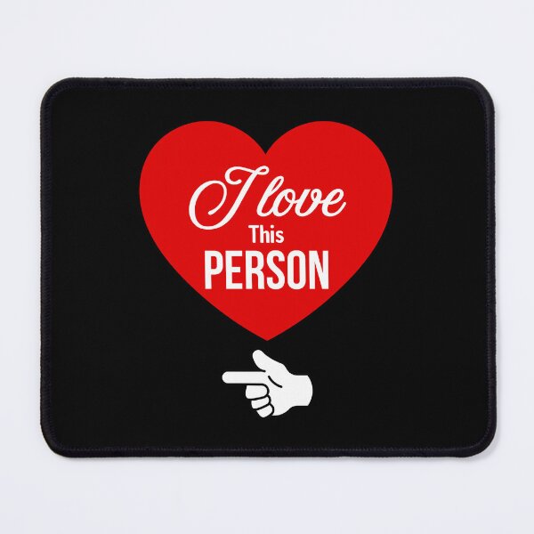 Item preview, I love this Person - left hand designed and sold by PHRASEandSTYLE.