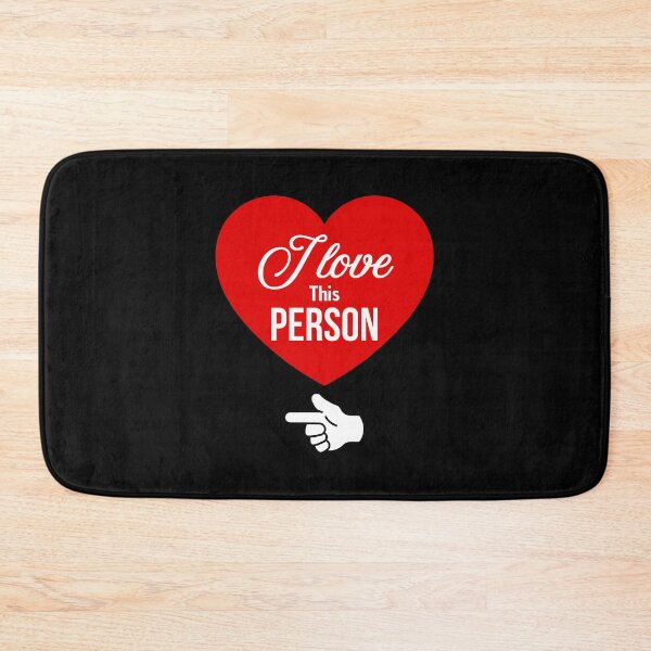 Item preview, I love this Person - left hand designed and sold by PHRASEandSTYLE.