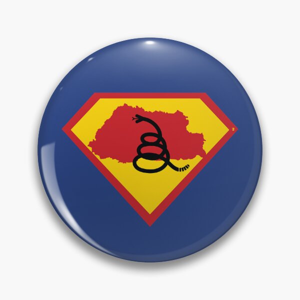 Item preview, BHUTAN - Freedom Is The Superpower - Modern Gadsden Snake Flag - Dont Tread On Me SUPERHERO design designed and sold by pelagio.