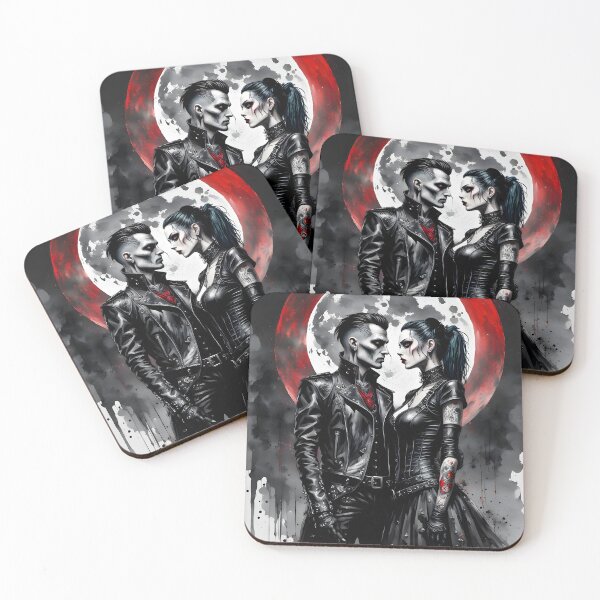 Item preview, Vampire Couple designed and sold by GothicRubette.