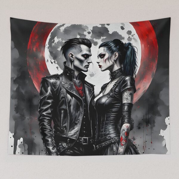 Item preview, Vampire Couple designed and sold by GothicRubette.