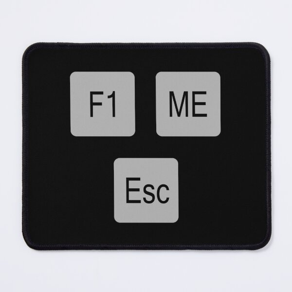 Item preview, F1, ME, ESC, Grey Computer Key Short-Cuts designed and sold by AASparksDesigns.