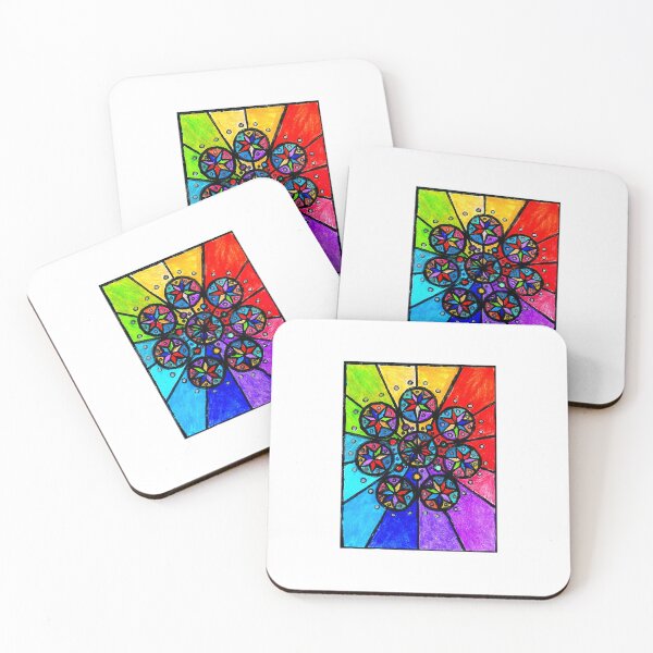 Item preview, 8 Stars - Rainbow Spiral designed and sold by RhiSun505.