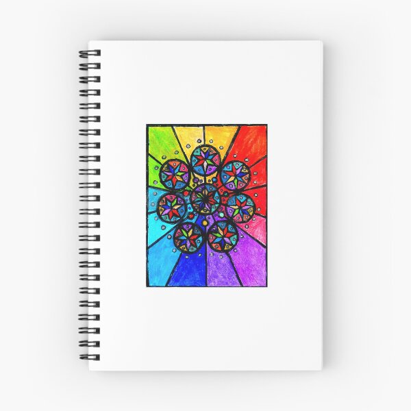 Item preview, 8 Stars - Rainbow Spiral designed and sold by RhiSun505.