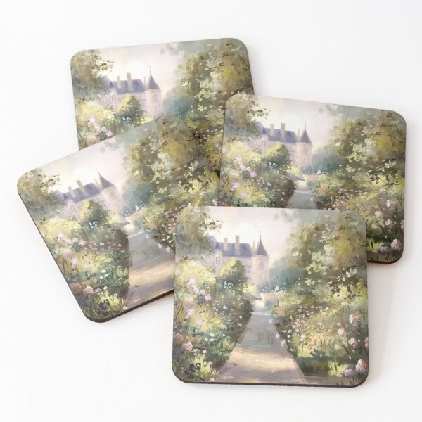 Item preview, Serene Castle Garden Pathway: French Countryside  designed and sold by CARRAANN.
