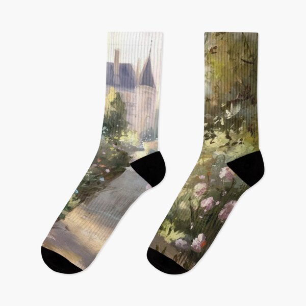 Item preview, Serene Castle Garden Pathway: French Countryside  designed and sold by CARRAANN.