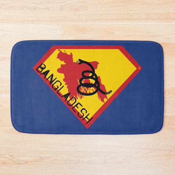 Item preview, BANGLADESH Spell Out - Freedom Is The Superpower - Modern Gadsden Snake Flag - Dont Tread On Me SUPERHERO design designed and sold by pelagio.